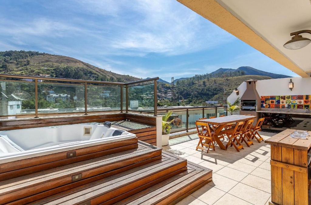 Itaipava Apartment | Cobertura exclusiva com Jacuzzi Privativa no Coração de Itaipava