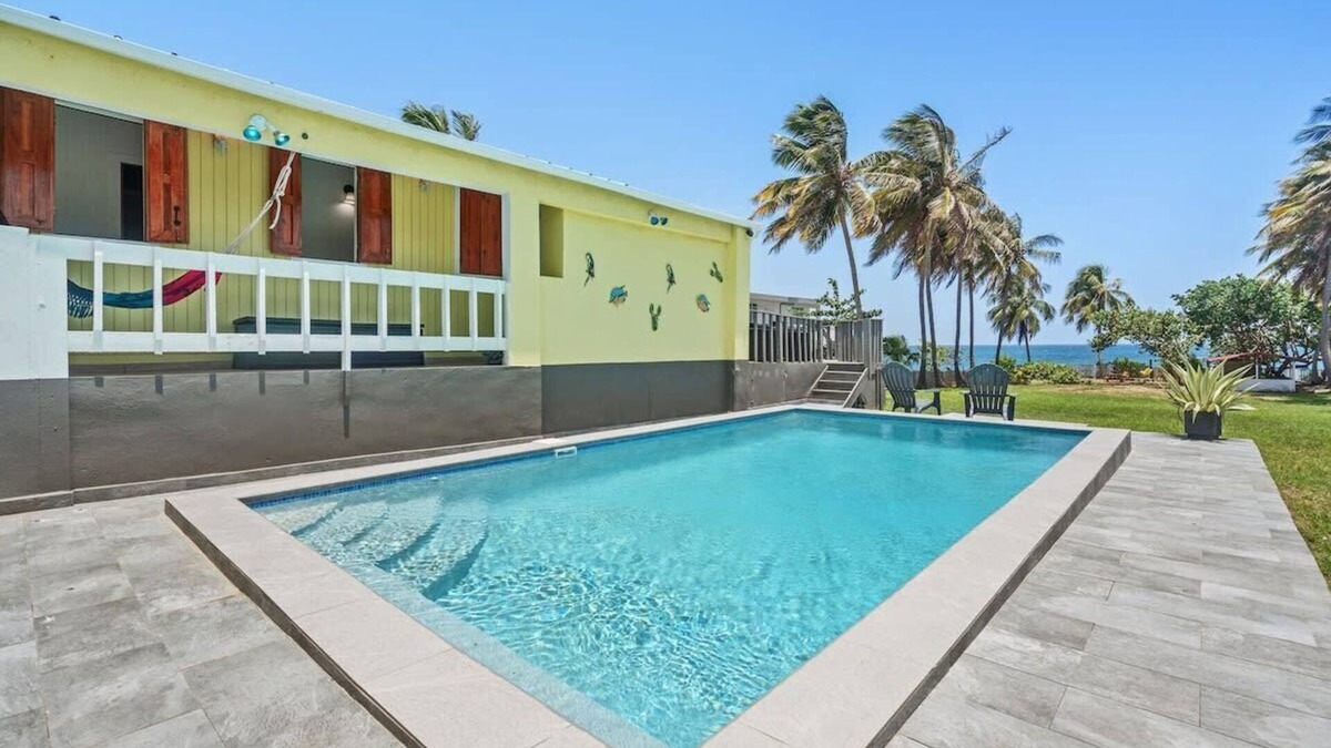 Puente Villa | Coco Chalet | Villa with private pool and steps from Playa Peñón Brusi