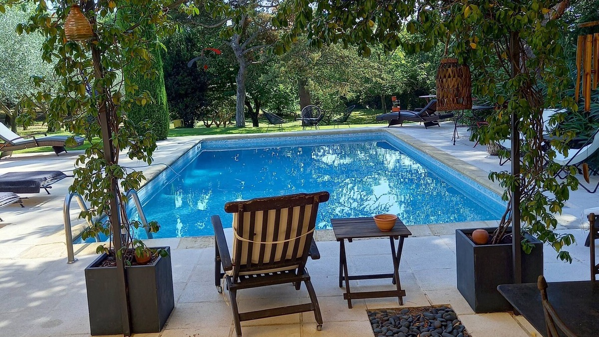 Saint-Marcellin-les-Vaison Apartment | Cocon zen Dans un Oasis de Verdure