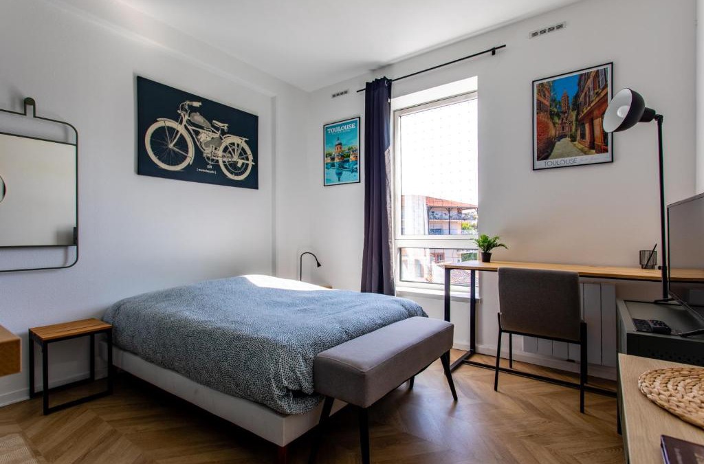 Compans-Caffarelli Apartment | Cocon Moderne Compans Caffarelli - Métro, Charme & Confort