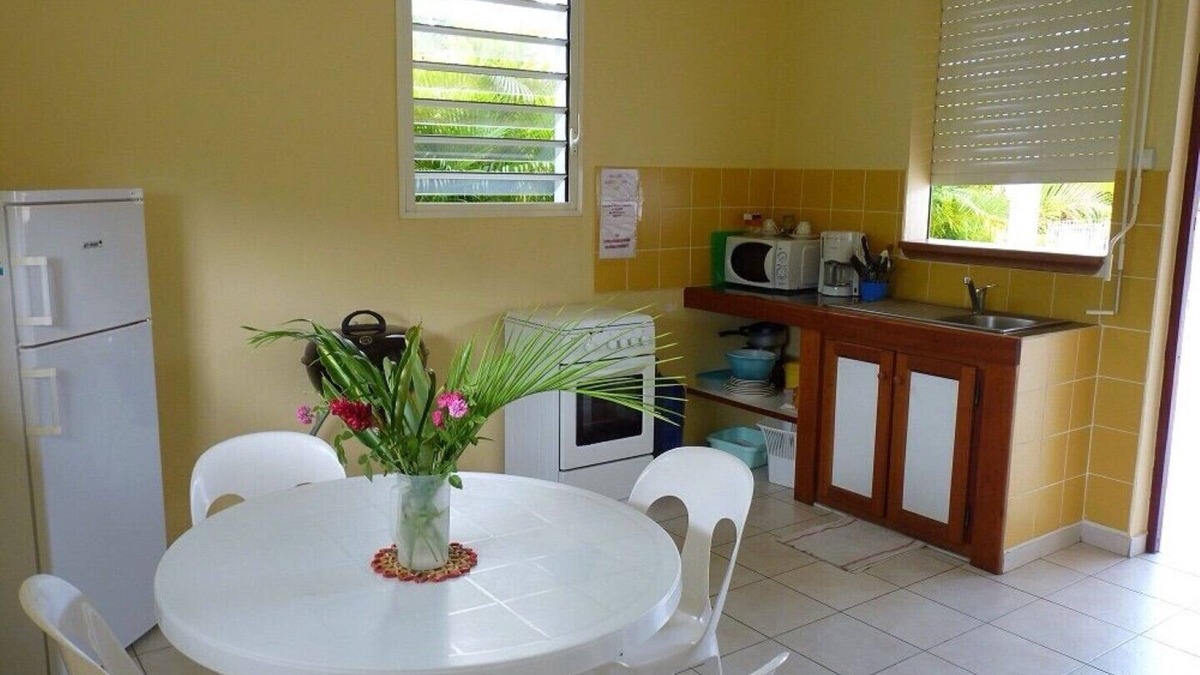 Dubedou House | Coconut tree - quiet place, equipped house, saltwater pool