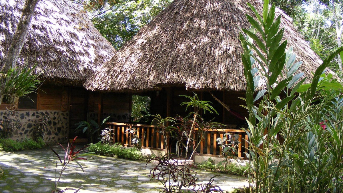 Bullet Tree Falls House | Cohune Palms River Cabanas: Private river cabanas just 2.5 mi from San Ignacio
