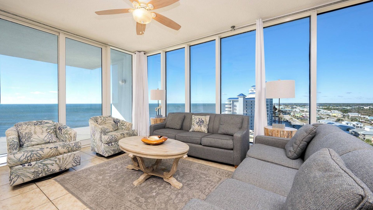 Gulf Shores Condo | Colonnades 1403 Stunning Beach Front Property