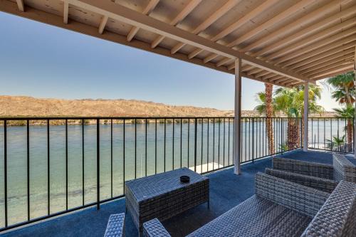 Holiday Shores House | Colorado River Retreat Bullhead City Home with Deck