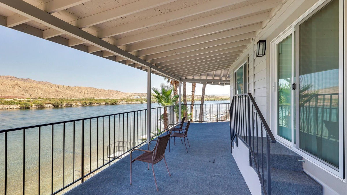 Holiday Shores House | Colorado River Views: Waterfront Bullhead Home
