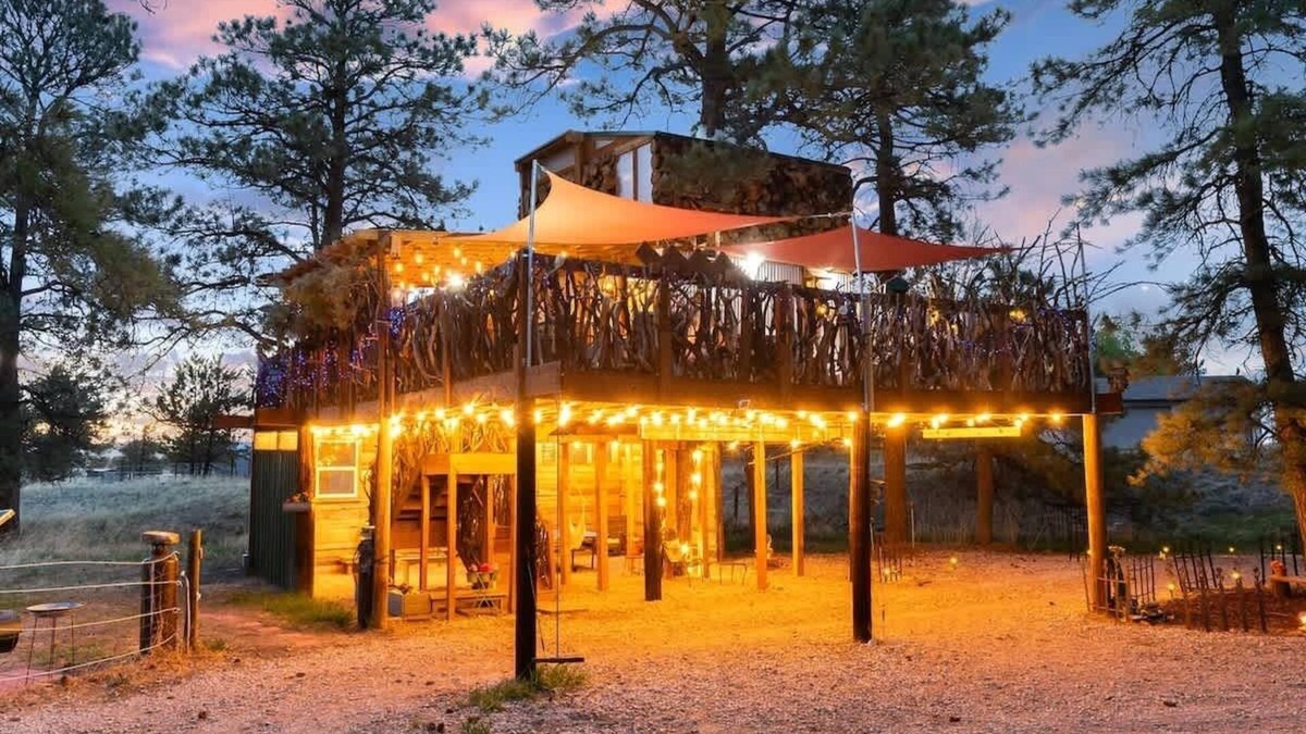 Elizabeth Cabin | Colorado Treehouse Magic at Houses High Treesort