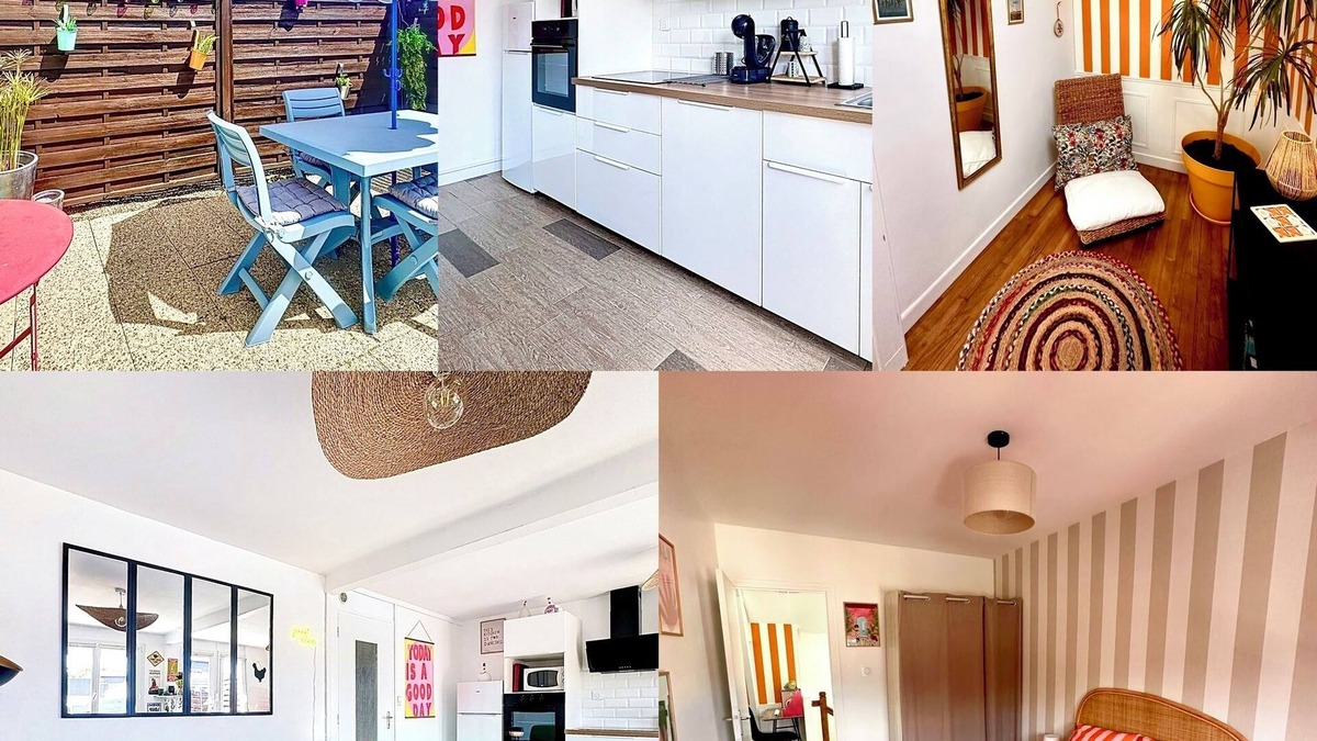 Plerin House | Colorful house - 2 bedrooms - 5 minutes from the sea!