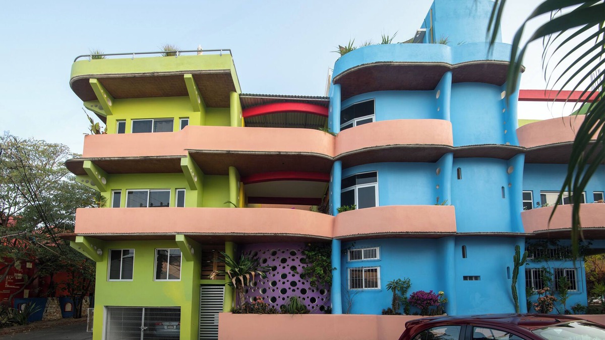 Hidalgo House | Colorful new home centrally located with breathtaking ocean and mountain views.