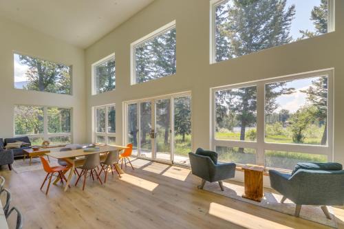 Columbia Falls House | Columbia Falls Home with Patio Near Glacier NP!
