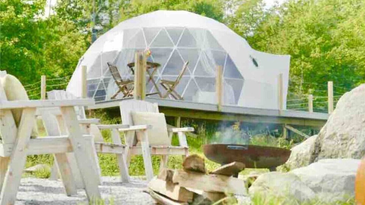 Union House | Come Spring Farm Glamping Dome 2