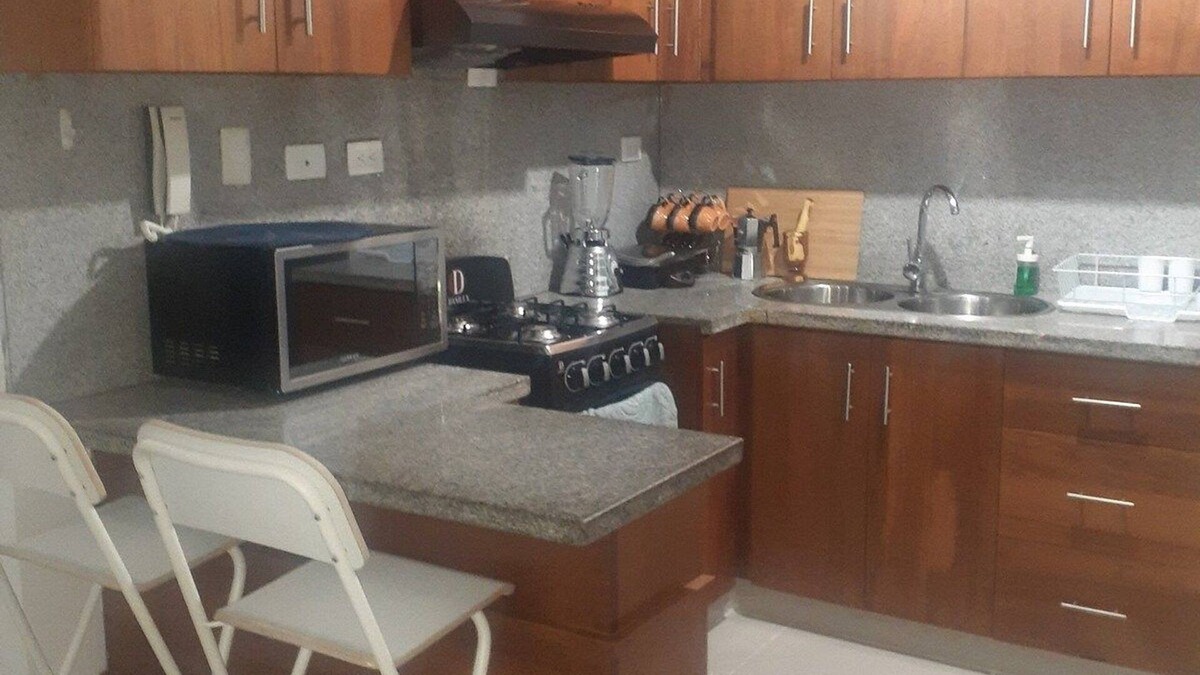 Santiago de los Caballeros Apartment | Comfortable 3 Rooms with pool, Wifi, 1st level