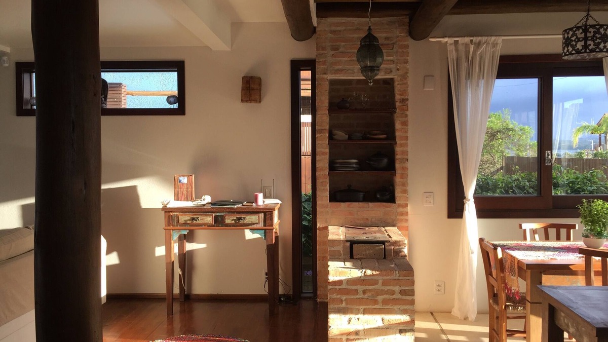 Arroio House | Comfort and coziness near the beach Barra de Ibiraquera