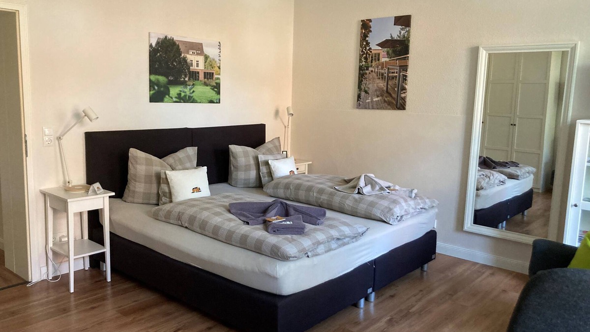Pritzwalk Apartment | Comfort apartment in the mill house, 27sqm, 1 living/bedroom, max. 2 persons