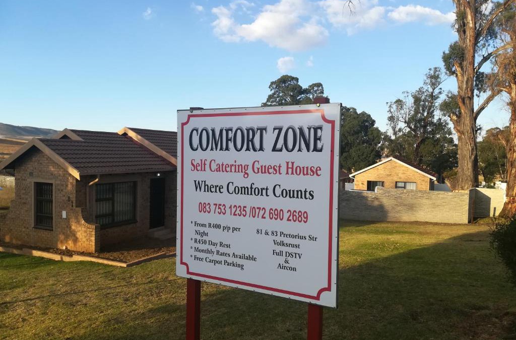 Volksrust Apartment | Comfort Zone Guest House
