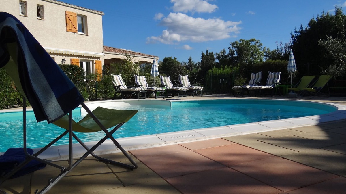 Notre-Dame-de-Londres House | Comfortable gîte with air conditioning, swimming pool, landscaped garden, at the foot of the Pic Saint Loup.