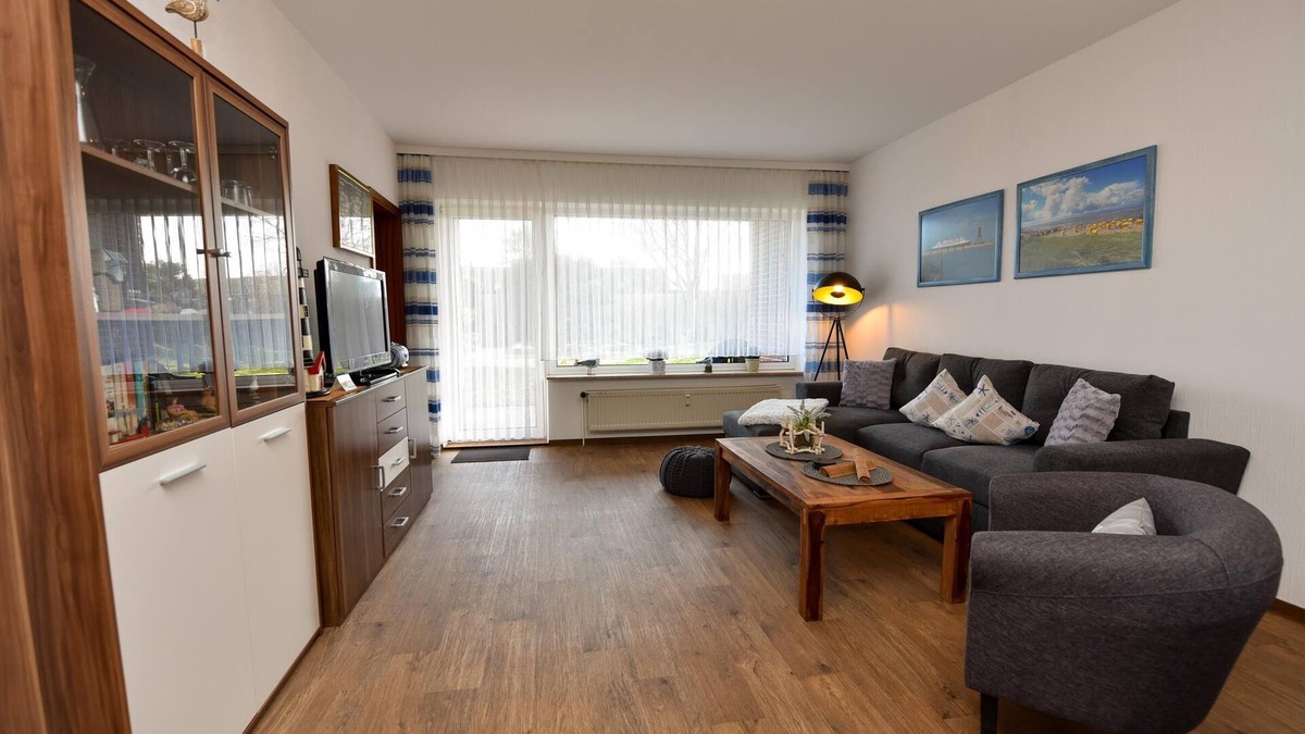 Duhnen Apartment | Comfortable 1-room vacation apartment on the ground floor of the house LEE