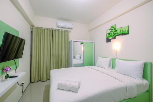 Bogor Apartment | Comfortable and Minimalist Studio at Bogorienze Apartment By Travelio
