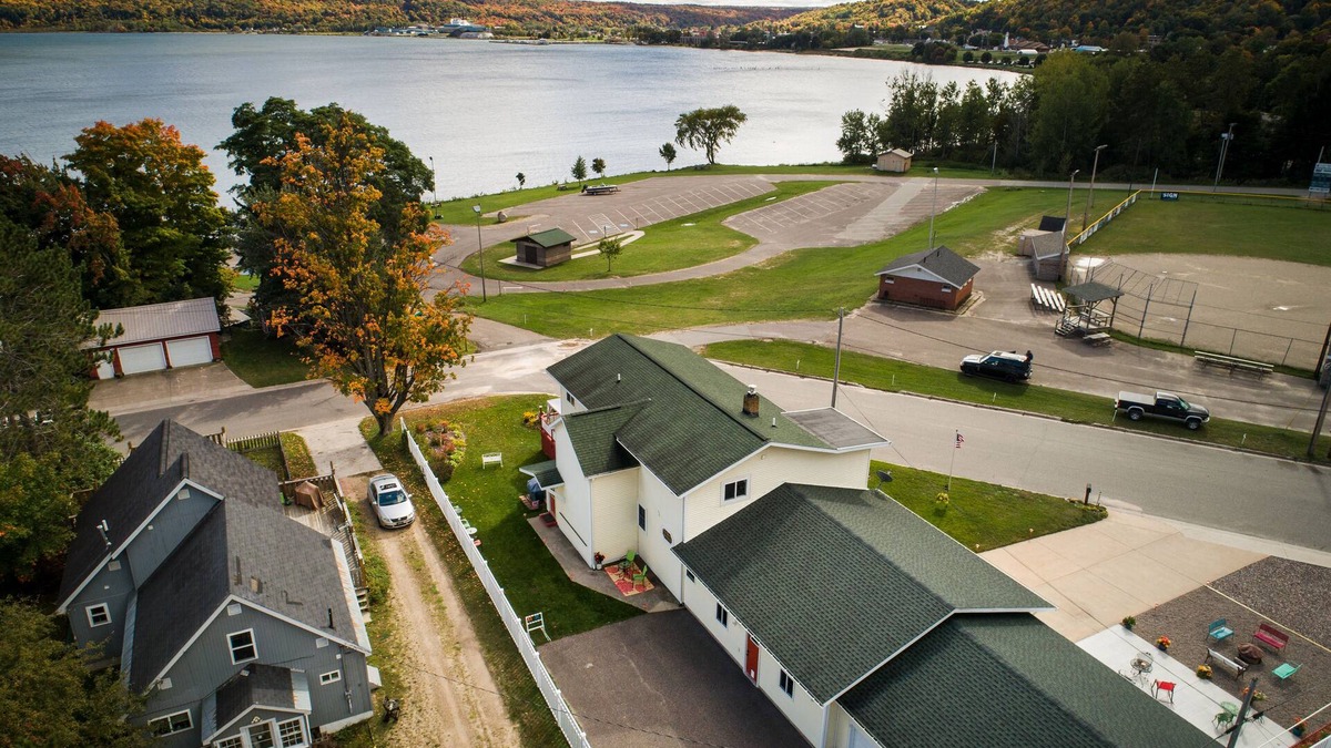 Munising Apartment | Comfortable family friendly situated on the shore of Munising Bay Lake Superior