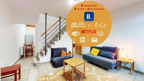 Baudour House | Comfortable house G00gle-SHAPE- Chièvres Air Base