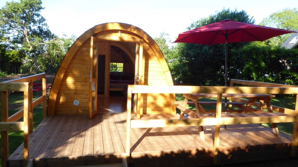 Tremeoc Cabin | Comfortable MEGAPOD forest cabin