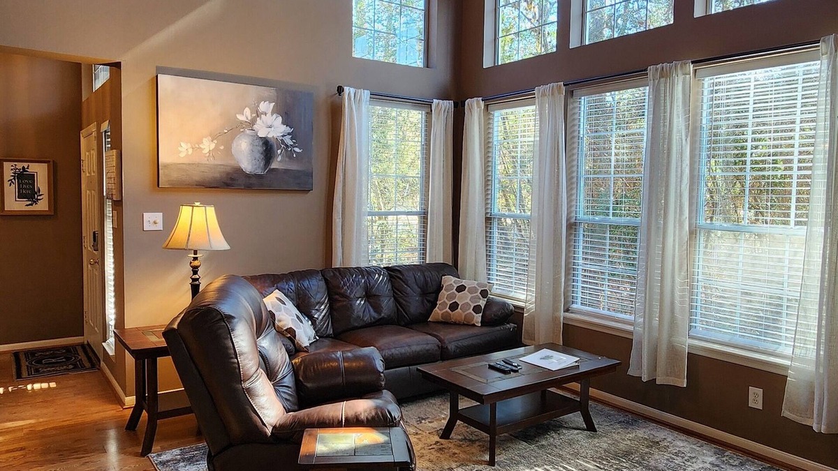 Alden Bridge House | Comfortable, spacious townhome on quiet street. Master on main. Pet friendly.
