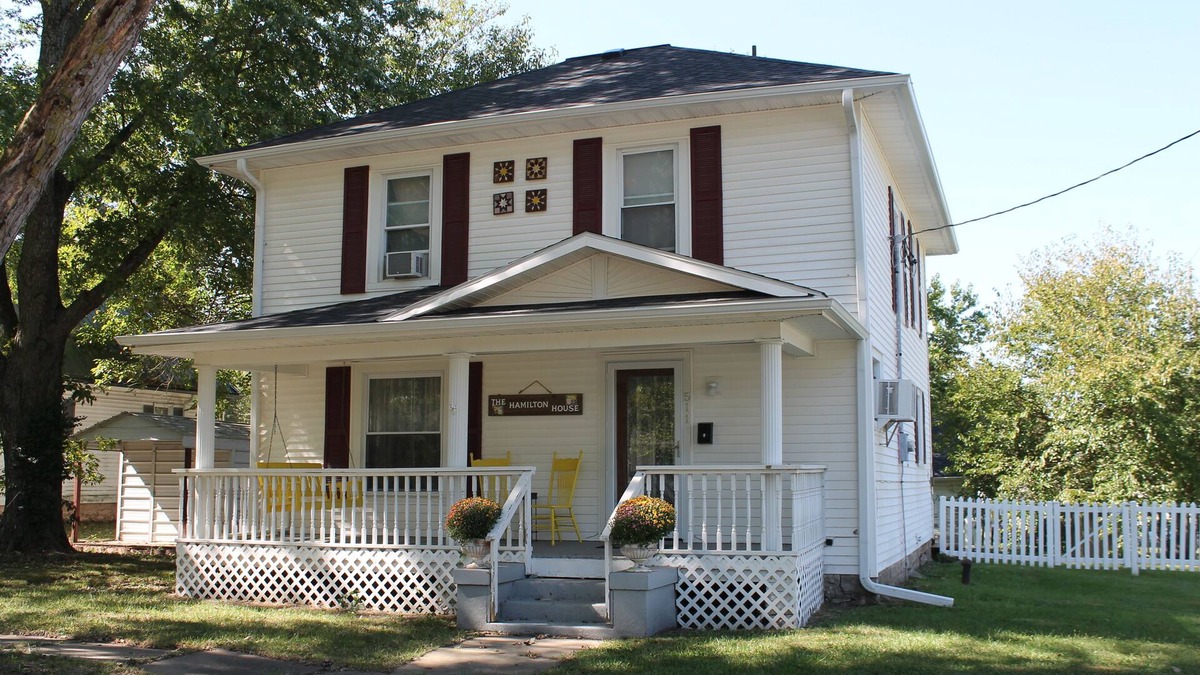 Hamilton House | Comfortable Two-Story Family Home in Picturesque Small Town USA