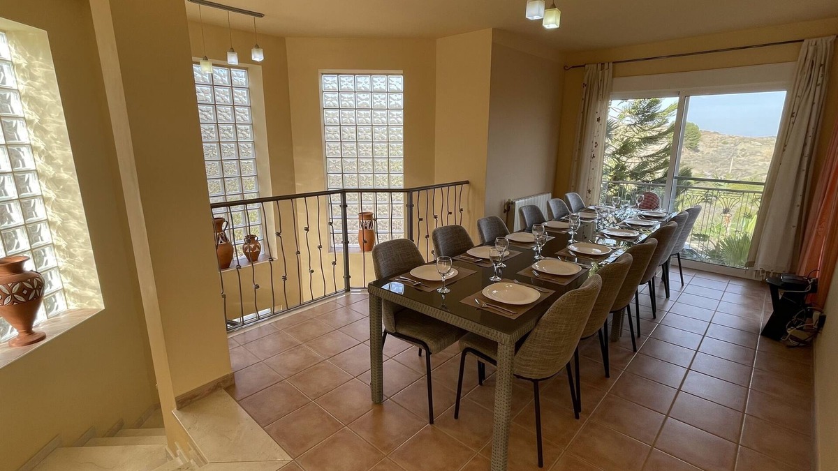 Los Gallardos Villa | Comfortable villa with air conditioning, Wi-Fi, pool, and peaceful garden
