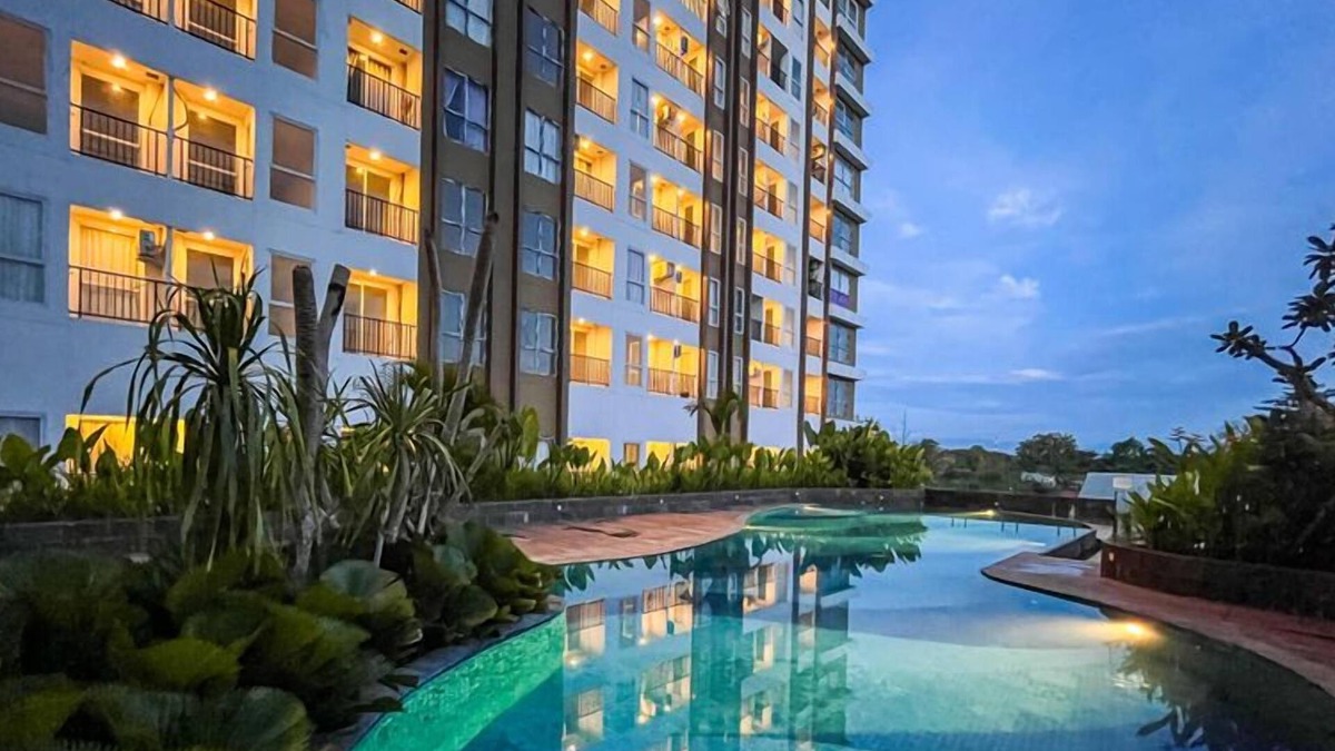 Biringkanya Apartment | Comfy 1BR Apartment at Tamansari Skylounge Makassar