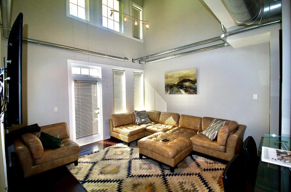 Atlantic Station Area Apartment | Comfy Industrial Loft 10 Star Location Photo Studio Included