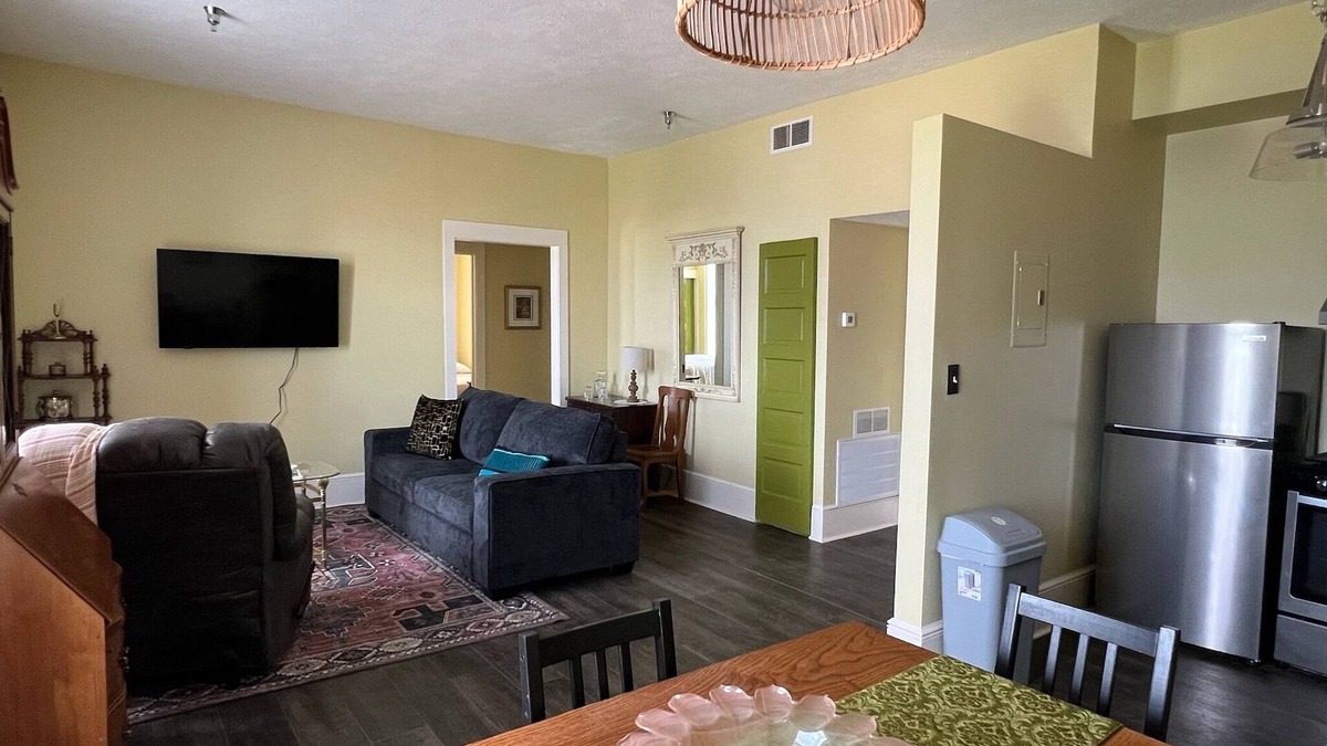 Ashtabula Apartment | Comfy loft with views of Ashtabula River! In the center of Bridge Street!