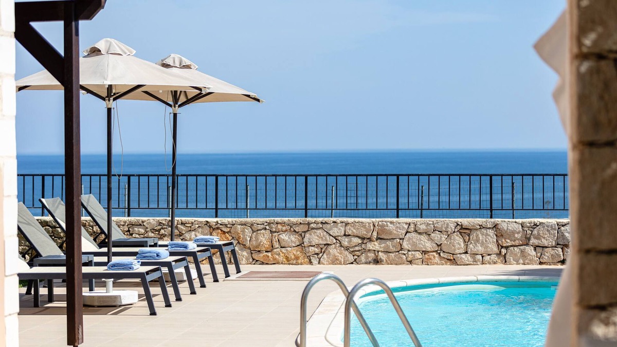 Skaleta Villa | Comfy Villa - Private Pool with Seaview - 500m by the sea