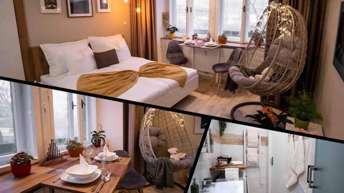 Brno-stred Condo | ⭑ Comfy VIP studio in the center with Netflix