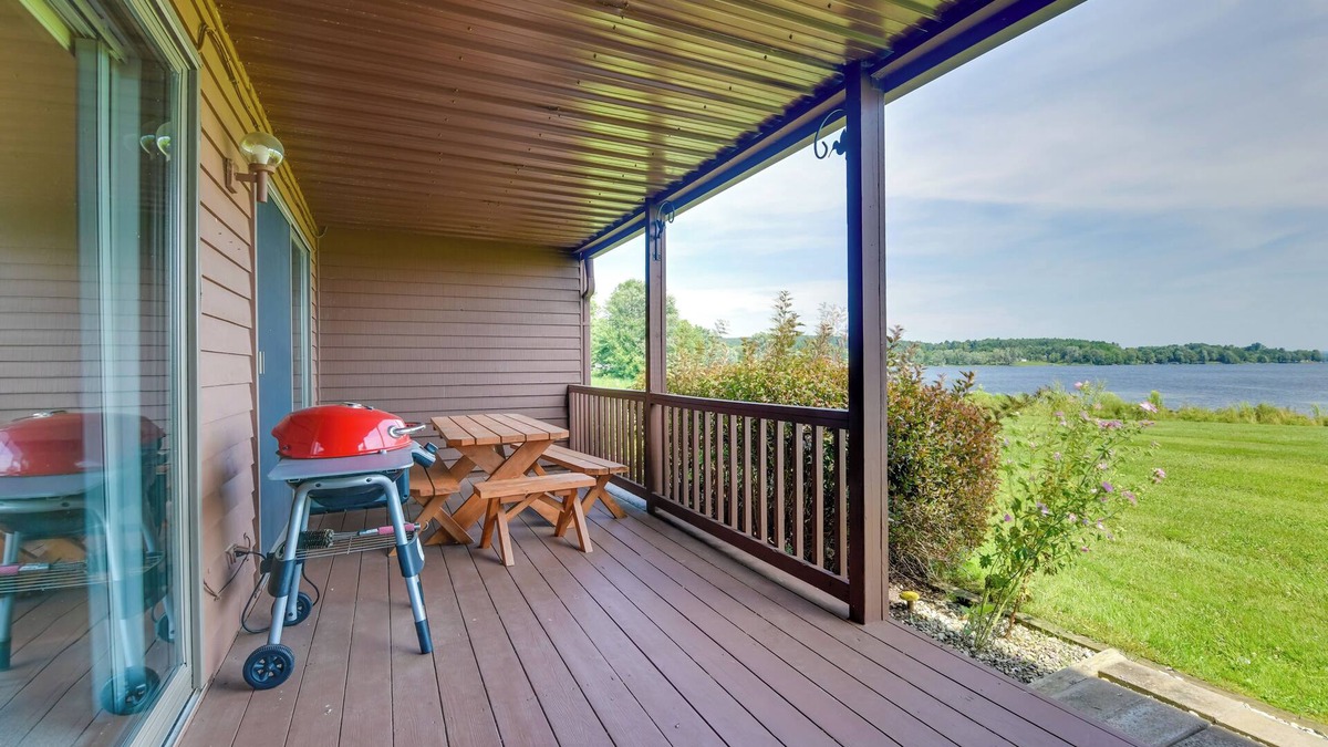 Newport Center Condo | Community Boat Dock: Lake Memphremagog Condo!