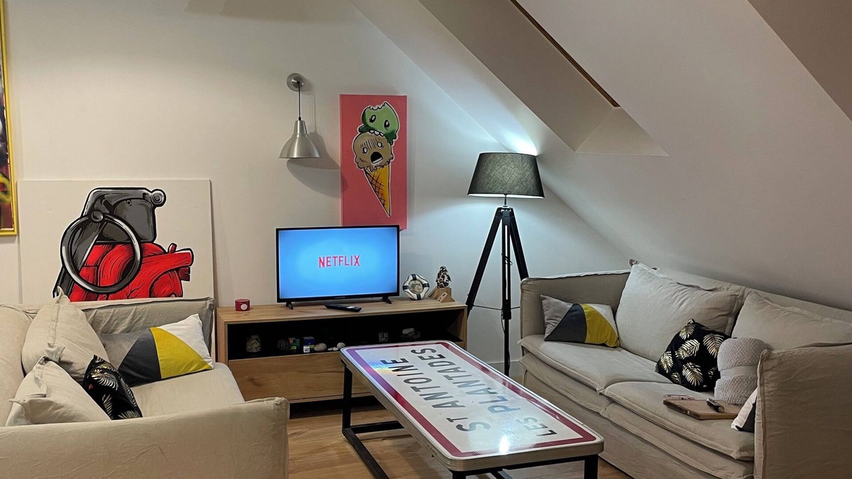Montoir-de-Bretagne Apartment | Complete apartment with fiber netflix close to amenities