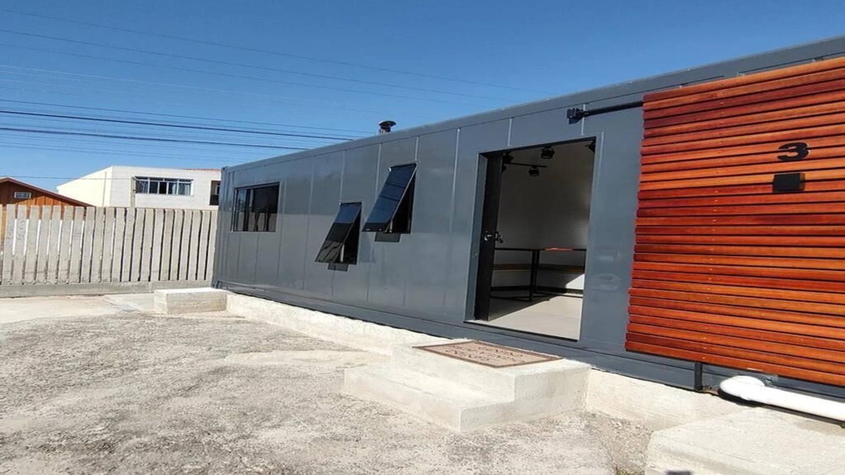 Pinheirinho Apartment | Complete 18 m² studio in a container with thermal insulation, excellent location