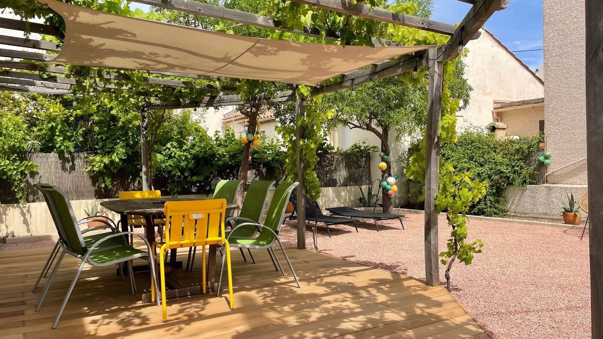 Valras-Plage Villa | Completely renovated fisherman's house with garden near the port.