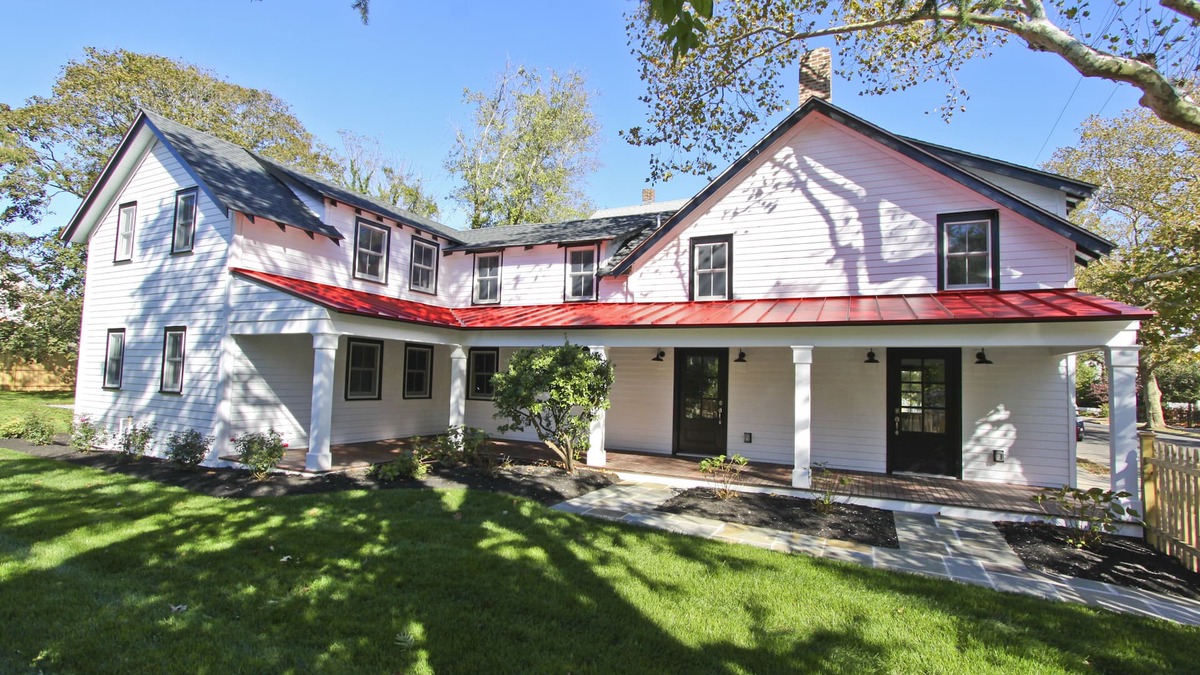 Village Green House | Completely Renovated Historical Home - The Black and White House