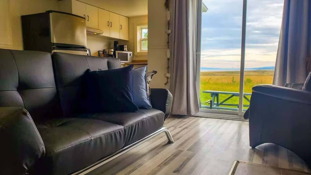 Ste Anne de Beaupre Apartment | Condo 1 - Waterfront with SPA, Fireplace & Barbecue