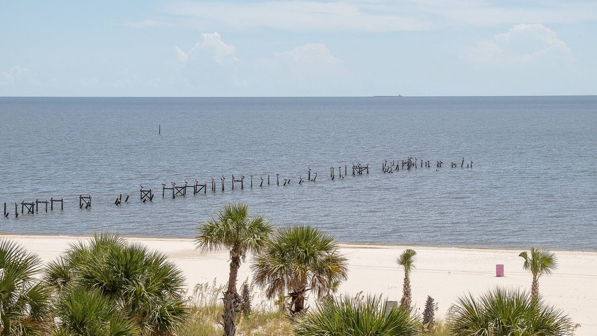 Henderson Point Condo | Condo Directly On The Beach In Pass Christian! 2 Bedroom/2 Bath- Sleeps 6!