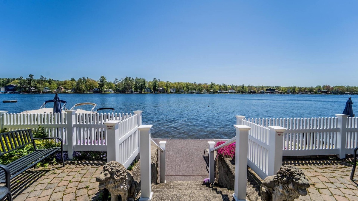 Winnisquam Condo | Condo with a VIEW of Winnisquam from your bed~ bring your boat/jet ski