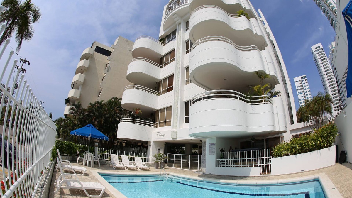 Castillogrande Condo | Condo with magnificent views and steps to pool and best beaches in Cartagena