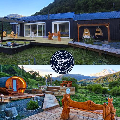 Malalcahuello Ski Chalet | Confortable refugio de monataña con vista al Volcan