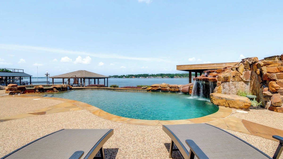 Willis House | Conroe Lake House: Luxe Pool, Private Dock & Games
