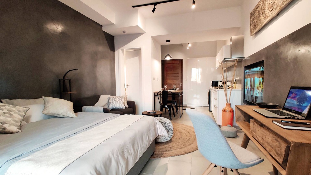 Ebene Apartment | Contemporary Studio Apartment in Ebene Cybercity | Quatre Bornes
