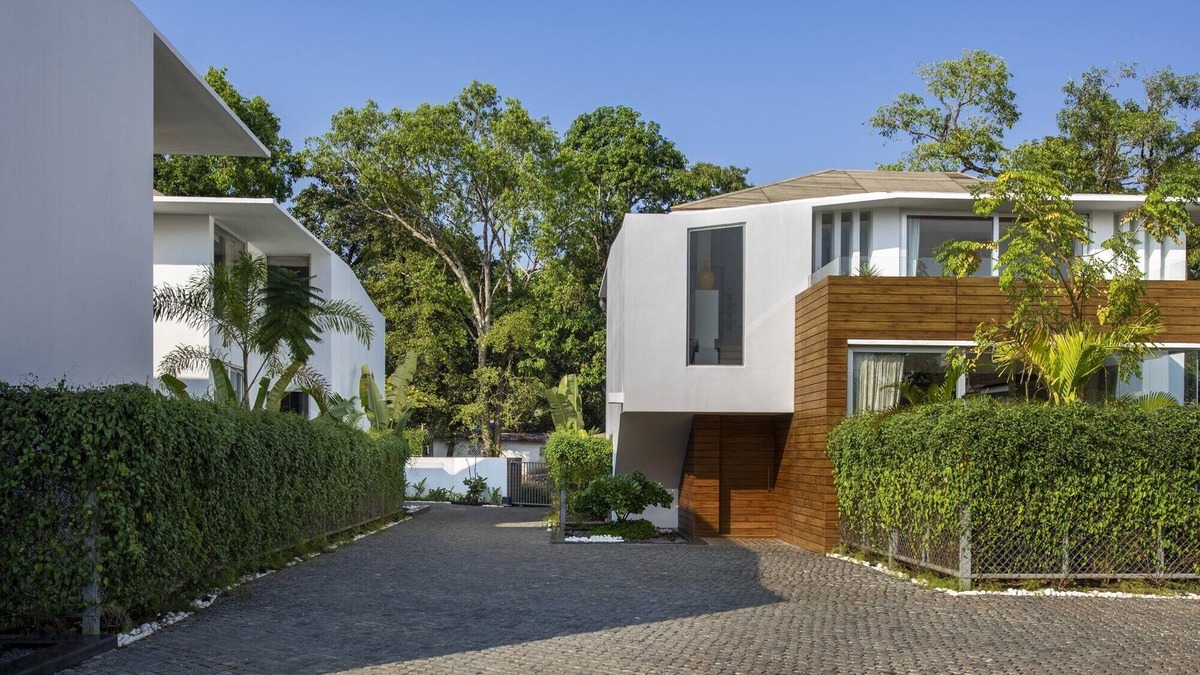 Vagator Villa | Contemporary & Aesthetic design, these Eco friendly homes are nestled within Goa