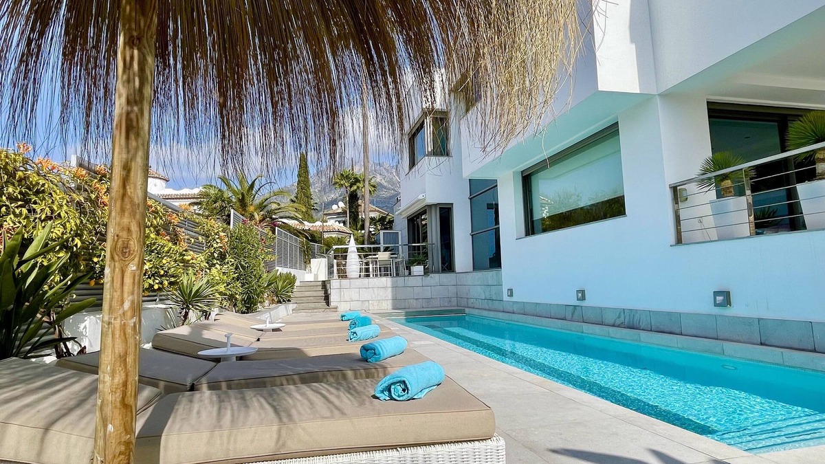 Marbella Villa | Contemporary Luxury Villa In Marbella With 360 Degree View Terrace,