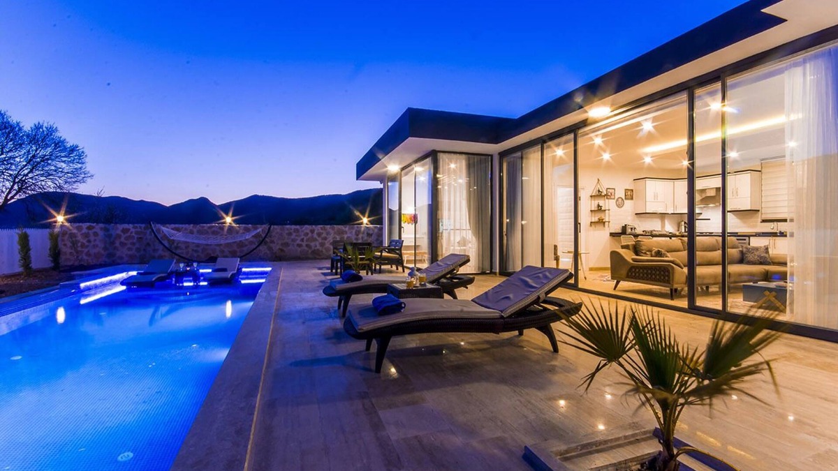 Sarıbelen House | Contemporary Style 2 Bedroom Villa, Totally Private & Peaceful Village Setting