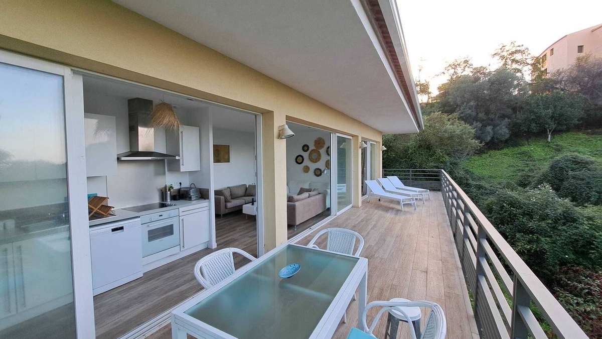 Portigliolo Villa | Contemporary villa 2Ch -Sophisticated decoration- Large terrace- Sea view and maquis
