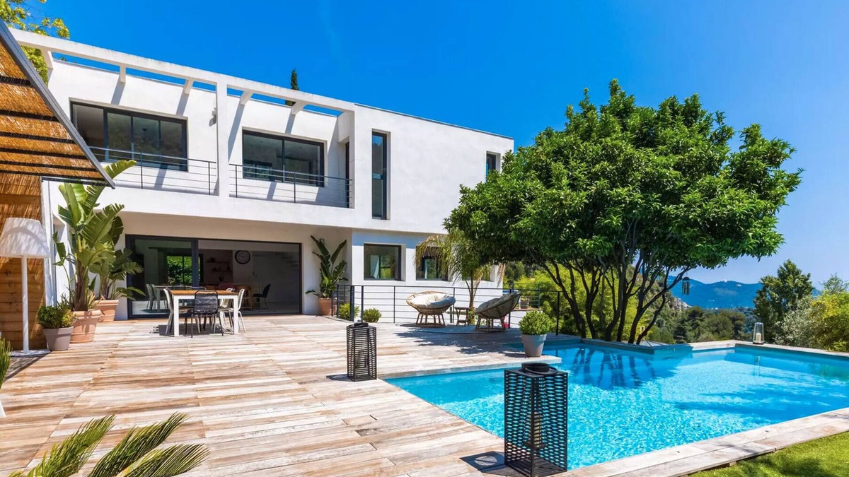 Falicon Villa | CONTEMPORARY VILLA SEA VIEW ON THE HEIGHTS OF NICE