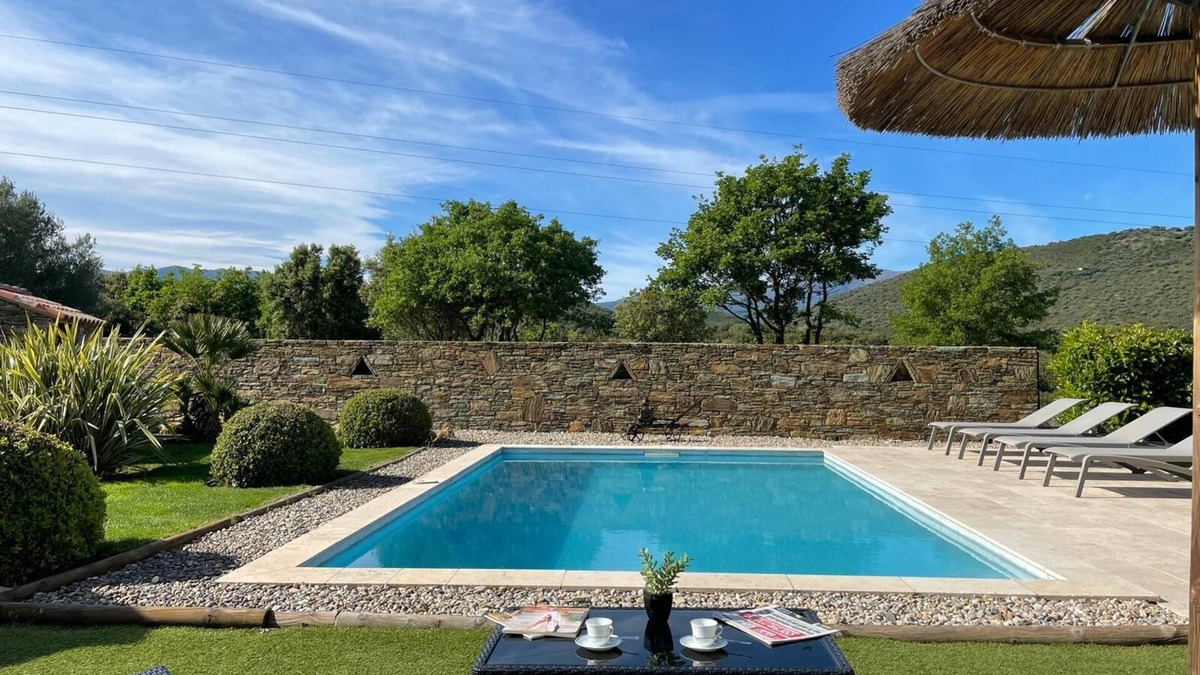 Saint-Florent House | Contemporary villa with swimming pool and private garden